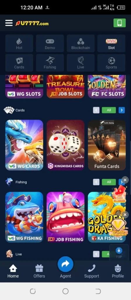 U7777 Game