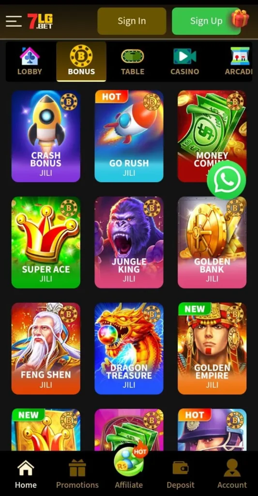 7LGBet Game
