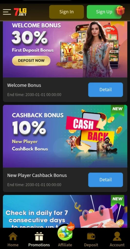 7LGBet Game
