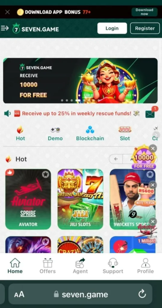 Seven 7 Game