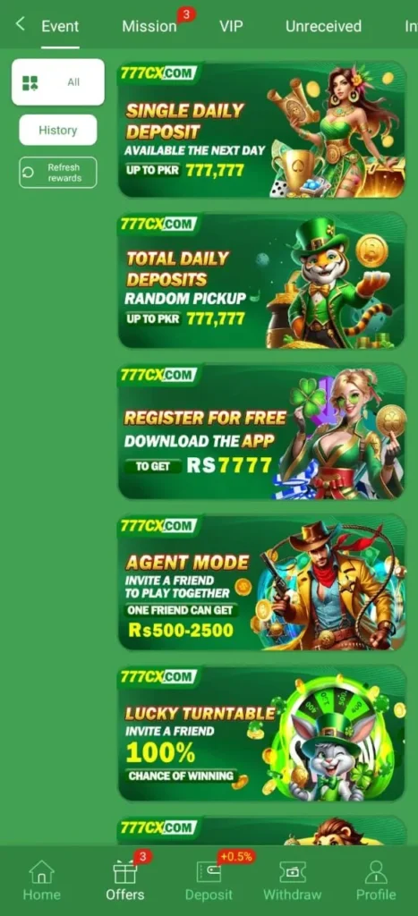 777cx Game