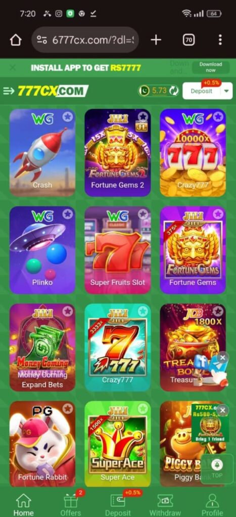 777cx Game