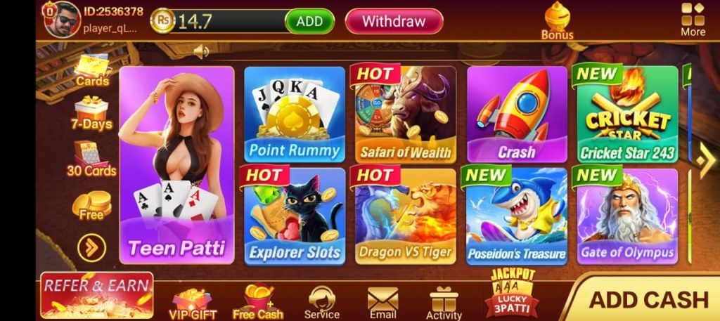 Wincash Game